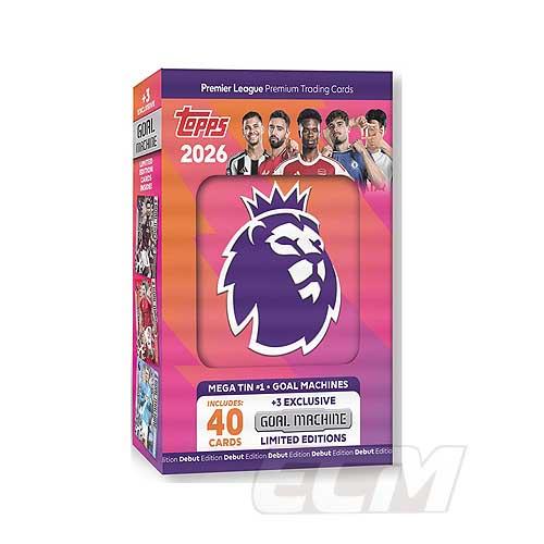 メガ缶1【PRE21】海外版【国内未発売】Topps プレミアリーグ 2026 メガ缶 &quot;Goal ...