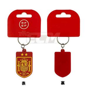 【ECM25】【国内未発売】スペイン代表 オフィシャルグッズ クレスト キーホルダー【欧州サッカー/ワールドカップ/Spain/ヤマル/ペドリ/キーリング】UCL21