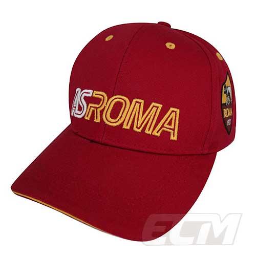 【ROM05】RM2401【国内未発売】ASローマ 公式グッズ ベースボールキャップ レッド【サッカ...