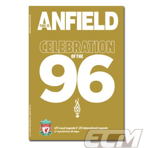 【国内未発売】リバプール "LEGENDS CELEBRATION OF THE 96 " 2014...