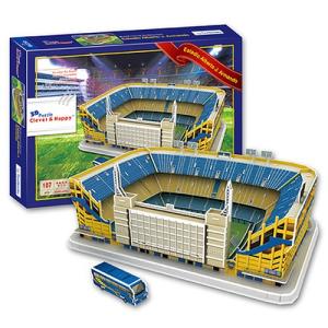 【NAO01】ボカジュニアーズ  ボンボネーラ スタジアム 3Dパズル【Boca Juniors/アルゼンチンリーグ/マラドーナ/サッカー/Bombonera】お取り寄せ｜mundial