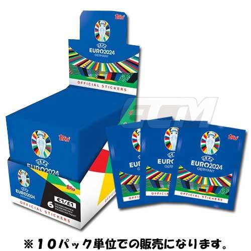 【予約TOP08】【国内未発売】Topps EURO2024 オフィシャルステッカーコレクション パ...