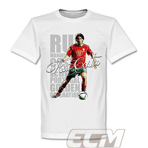 【予約RET01】RE-TAKE ルイ・コスタ  レジェンドＴシャツ ホワイト【サッカー/ACミラン...