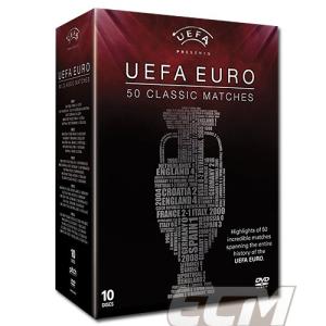 【予約EUR02】【国内未発売】ユーロ 50クラシックマッチ DVD  "UEFA EURO 50 Classic Matches"【サッカー/欧州選手権/ワールドカップ】お取り寄せ対応可能PRM01｜mundial