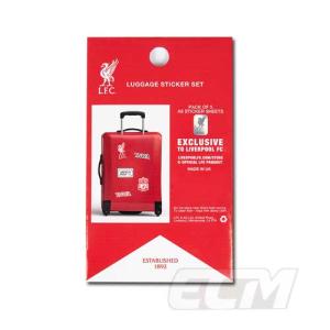 ECM25【国内未発売】リバプールFC オフィシャルグッズ ラゲッジステッカー【プレミアリーグ/サッカー/Liverpool/遠藤航】ネコポス対応可能｜mundial