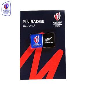 【SALE20%OFF】【RWC35826】ラグビーワールドカップ2023フランス ALL BLACKS コラボ ピンバッジ【Rugby/ブレイブジャパン/ジェイミージャパン/ラグビーW杯/ニュ