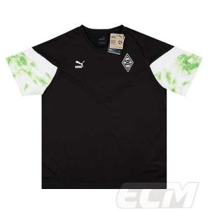 【予約ECM32】【国内未発売】ボルシアMG ICONIC Tシャツ ブラック【22-23/プブンデスリーガ/Borussia MG/サッカー/トレーニング】330｜mundial