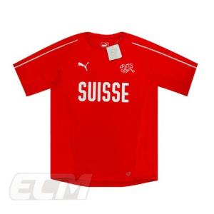 【予約ECM32】【国内未発売】【SALE】スイス代表 トレーニングシャツ レッド【サッカー/18-19/ワールドカップ/Switzerland/トレーニング】330 ネコポス対応可能｜mundial