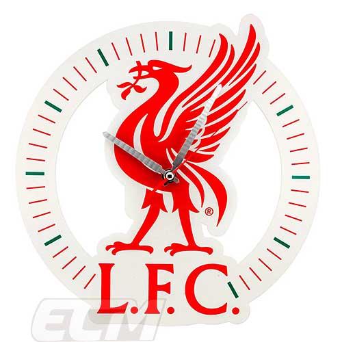 【予約ECM25】【国内未発売】リバプールFC 公式グッズ ダイカットメタル 壁掛け時計【プレミアリ...