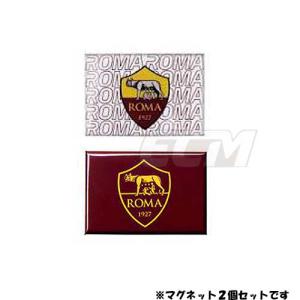 【ROM05】RM1724 RM1725【国内未発売】ASローマ 公式グッズ マグネット ロゴ2個セット【サッカー/AS ROMA/セリエＡ/アクセサリー】ネコポス対応可能