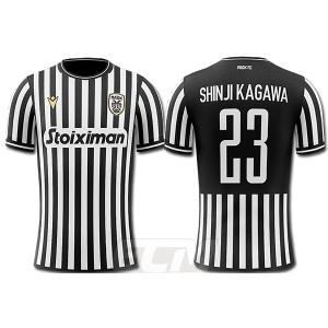 送料無料【国内未発売】PAOK テッサロニキ ホーム 半袖 23番 香川真司【サッカー/20-21/ギリシャリーグ/日本代表/ユニフォーム】特集A｜mundial