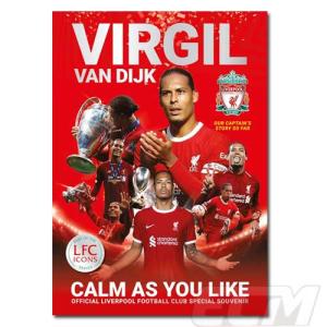 【予約PRO11】【国内未発売】リバプール ファンダイク "Calm As You Like" ICONマガジン【プレミアリーグ/Liverpool/サッカー/VIRGIL】ネコポス対応対応｜mundial