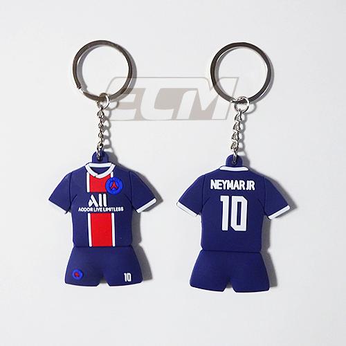 【国内未発売】ネイマール パリサンジェルマン ユニフォームキーホルダー【フランスリーグ/キーリング/...
