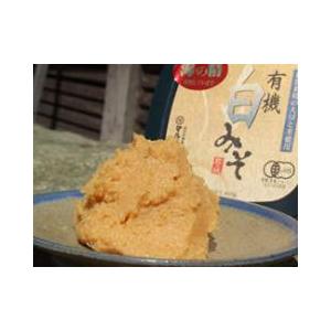 自然栽培　白みそ　400ｇ（マルカワみそ）
