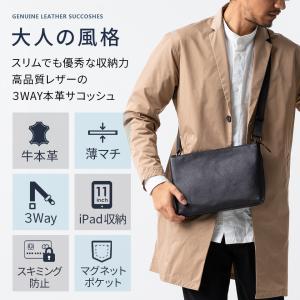 MURA サコッシュ ショルダーバッグ メンズ...の詳細画像2