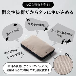 トラベル圧縮ポーチ バッグ 圧縮袋 旅行 撥水...の詳細画像2