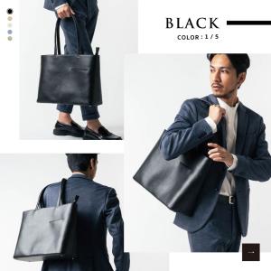 トートバッグ メンズ 本革 ブランド おしゃれ...の詳細画像3