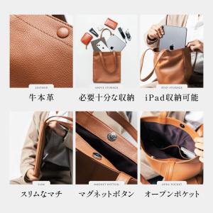 爆買 トートバッグ メンズ 本革 ブランド a...の詳細画像2