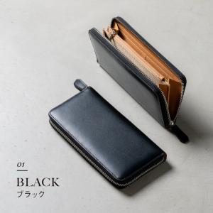 長財布 メンズ ブランド 本革 薄い ラウンド...の詳細画像2
