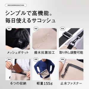 MURA サコッシュ ショルダーバッグ メンズ...の詳細画像1