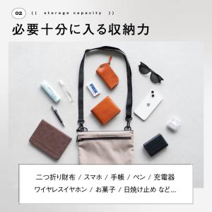 MURA サコッシュ ショルダーバッグ メンズ...の詳細画像5