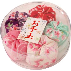 まつみ工芸 日本製 お手玉 丸プラケース入り 桜...の商品画像