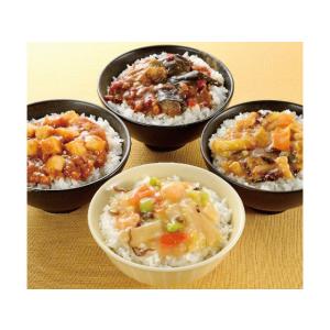 産地直送 冷凍「大龍」中華ミニ丼の具4種18食※ラッピング・熨斗不可、代引不可｜murakami-ya