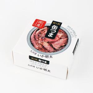 缶つま 国分 国産 いか 九州産 いか明太 45ｇ缶 缶詰 ...