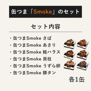 缶つま ギフト スモークセット 6缶 K&K ...の詳細画像1