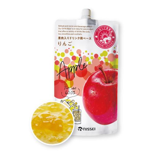 日世 ごほうび果樹園 りんご 500g×8袋 1ケース 業務用 ドリンク用ベース カクテルベース 果...