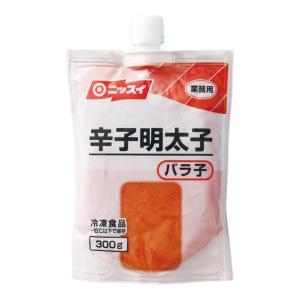 ニッスイ 辛子明太子 バラ子 300g 冷凍 業務用 めんたいこ チューブ ペースト