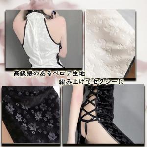 チャイナドレス セクシー コスプレ 衣装 チャ...の詳細画像3