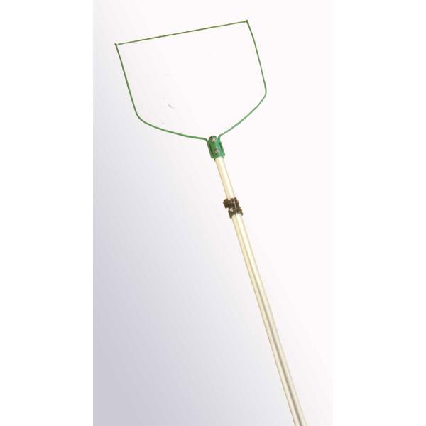 ワイヤー雪カット（24022）アルミパイプ伸縮ロック式 2.8mから5mまで伸縮！高い屋根の雪も落と...