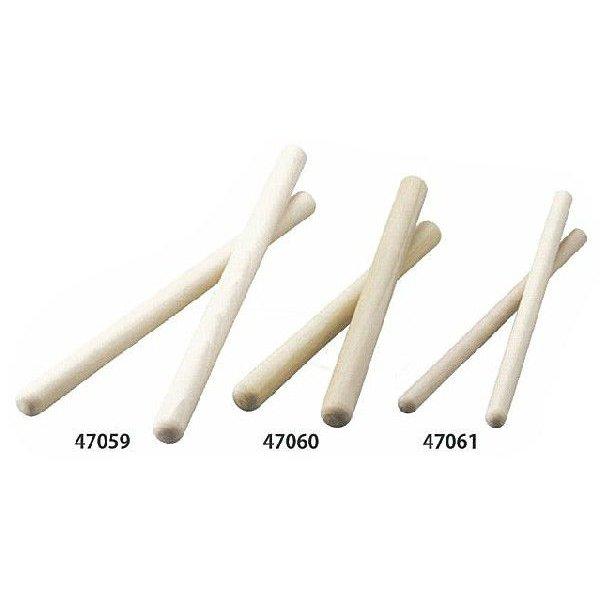 国産　朴の木　太鼓ばち（2本組）　中（細口）　φ2×33cm　47061