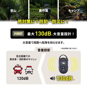 ベアアラーム エックス 村の鍛冶屋 130dB...の詳細画像1