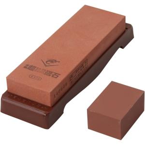 新潟ナニワ エビ印 純白超仕上砥石 台付 ＃8000 200×70×24mm IF-1001