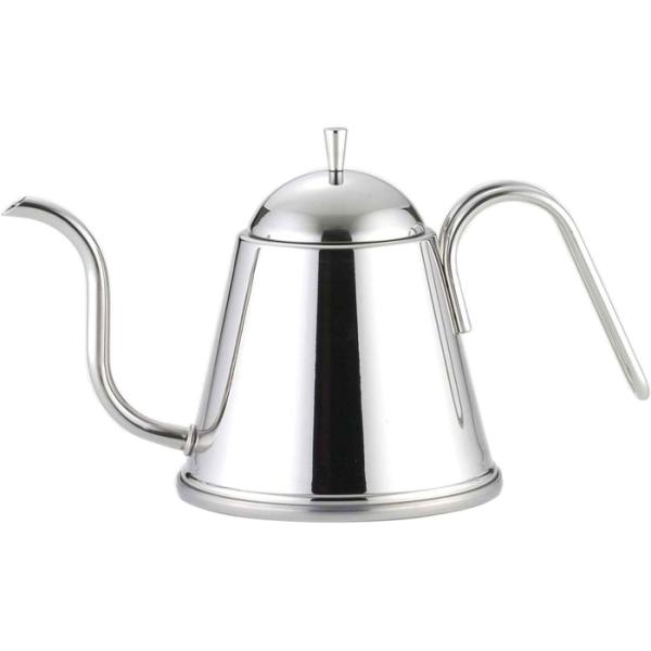 ステンレス フォンス ドリップポット 1.0L YH8294 コーヒー coffee 細口 IH・直...