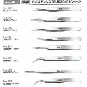ANEX ステンレスピンセット 3本組セット : 村の鍛冶屋 - 通販 - Yahoo