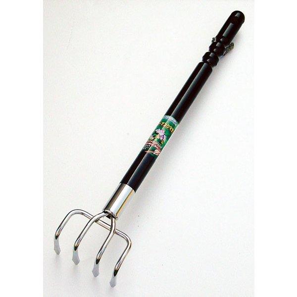 Garden Helper ガーデン熊手　４本爪　C-2 サイズ480×100×80mm