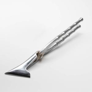 板金用 平つかみ箸 平掴み 黒染め 60mm 017-257 竹シリーズ 板金 工具
