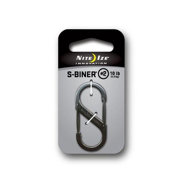 NITE IZE　エスビナー　サイズ#2　ステンレスシルバー 　NI00743　※メール便発送