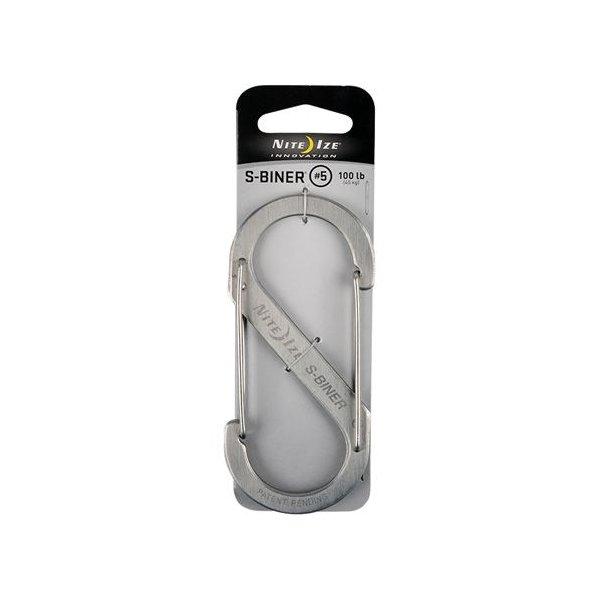 NITE IZE　エスビナー　サイズ#5　ステンレスシルバー 　NI00829　※メール便発送