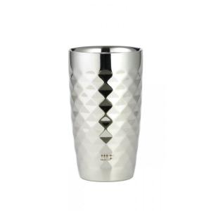 ヨシカワ 磨き屋シンジケート 2重ビアタンブラー370ml （ダイヤモンド