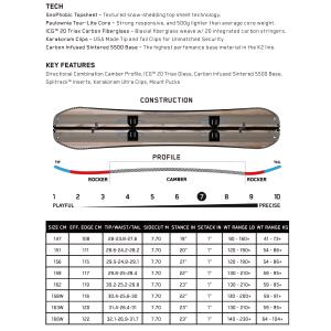 K2 ケーツー スノーボード 板 メンズ スプ...の詳細画像2