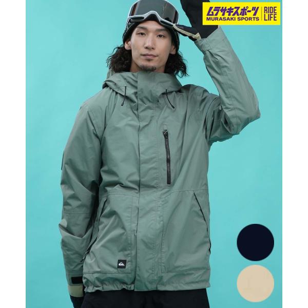 早期購入 QUIKSILVER クイックシルバー ユニセックス スノーボード ウェア ジャケット M...