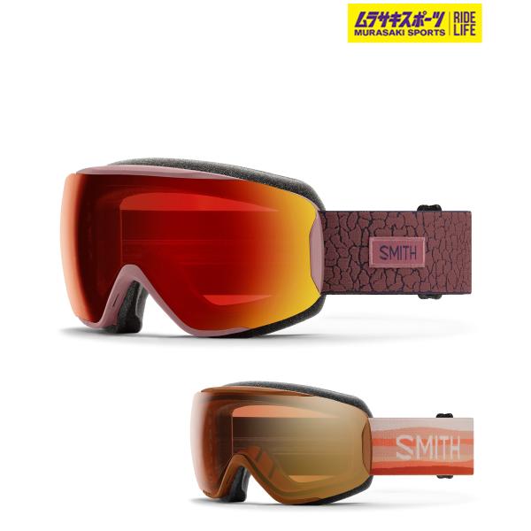 SMITH スミス スノーボード ゴーグル ユニセックス 球面 MOMENT ムラサキスポーツ 24...