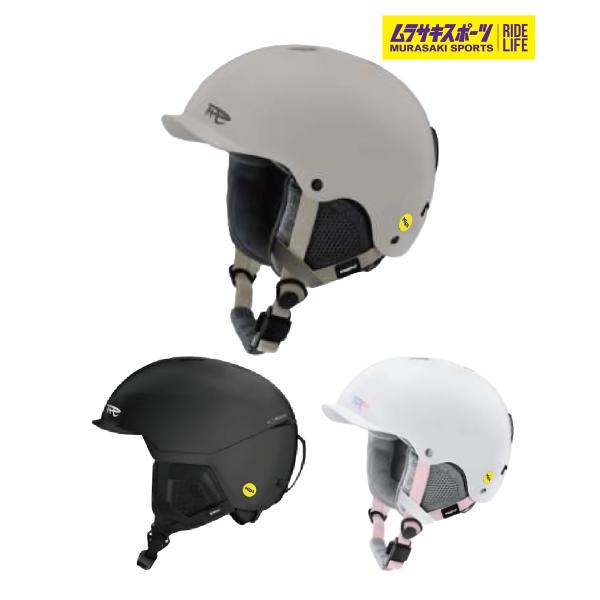 REV レブ スノーボード ヘルメット ユニセックス ORIX F3 MIPS ムラサキスポーツ 2...
