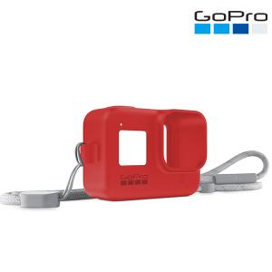 GOPRO ゴープロ 用純正アクセサリー スリーブ + ランヤード for HERO8 ファイヤークラッカー レッド AJSST-008 HERO8用 （日本国内正規保証品） II F26｜murasaki