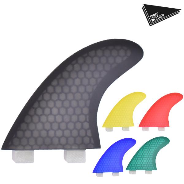 THREE WEATHER スリーウェザー FIN FIBERCLOTH TRI サーフィン フィン...