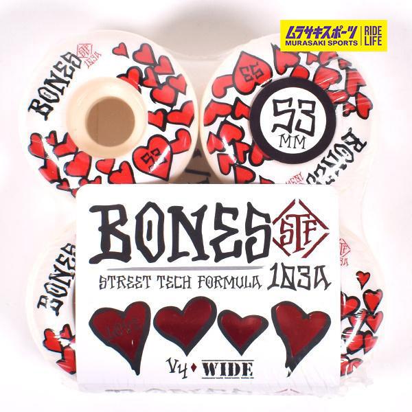 BONES ボーンズ 53mm 33221191 STF LOVE V4 103A ハードウィール ...